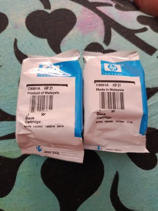 2 cartuchos tinta negra HP 21 C9351A