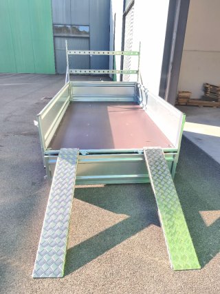Remolque mixto plataforma basculante