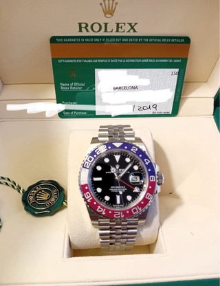 Rolex GMT Master II Pepsi Nuevo