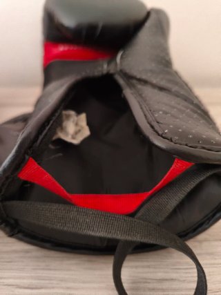 Guantes Boxeo Outshock Talla S Negros