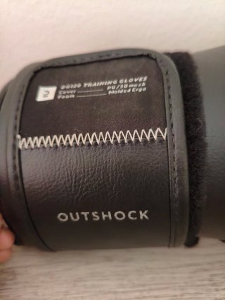 Guantes Boxeo Outshock Talla S Negros