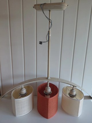 Lámpara de salón/comedor con 3 tulipas