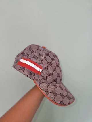 Gorra Gucci Marrón y Naranja Auténtica