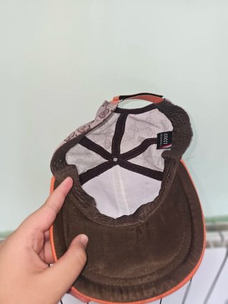 Gorra Gucci Marrón y Naranja Auténtica