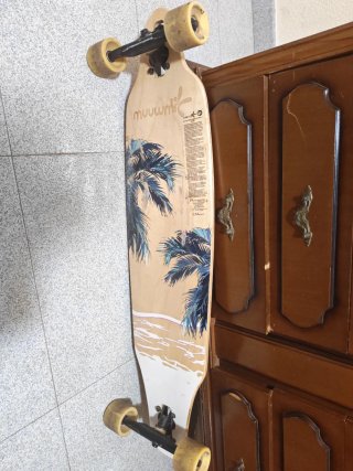 Longboard Muuwmi Negro