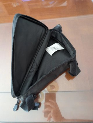 Bolsa Triángulo Bicicleta MITICAL Negra