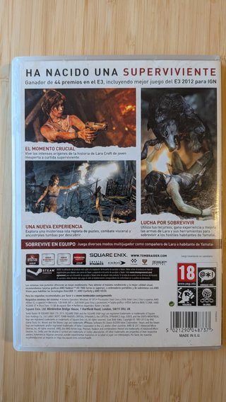 Juego PC DVD - Tomb Raider (2013) - PAL España