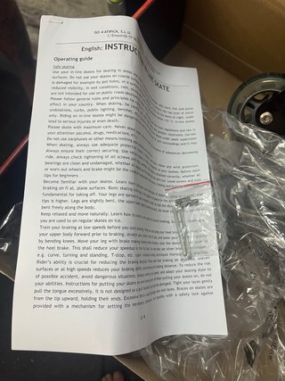 Patines Atipick Max Win Talla 44