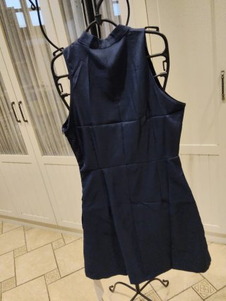 Vestido azul marino LIZX