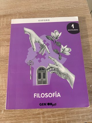 Filosofia 1 de bachillerato