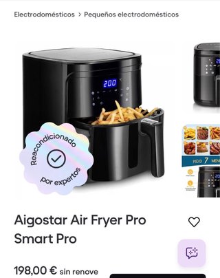 Freidora de aire Aigostar Smart Pro