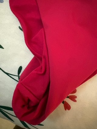 Bañador rojo escote V