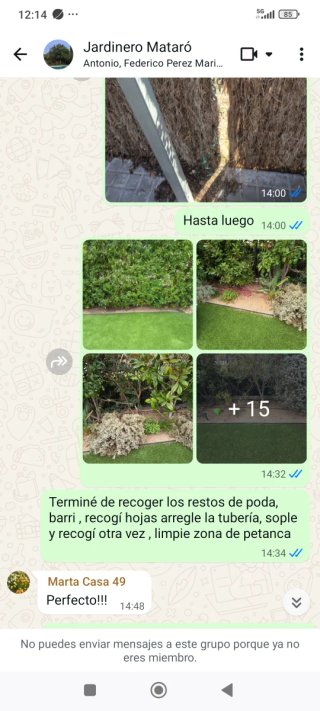 Mantenimiento de jardines