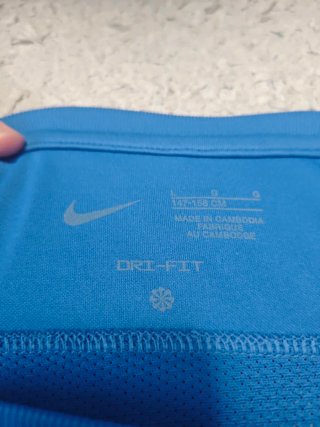 Camiseta Nike Dri-Fit Deportiva Azul