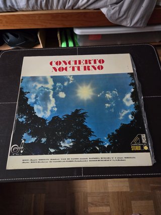 Vinilo Concierto Nocturno Orquesta Harmonia 12"