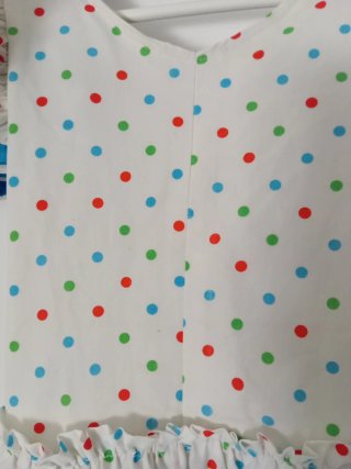 Traje de flamenca niña lunares