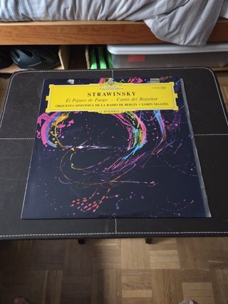 Vinilo Stravinsky "El Pájaro de Fuego" Deutsche