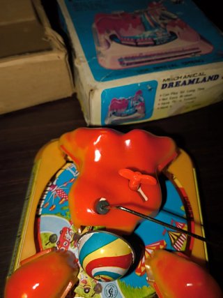 Juguete Mecánico Dreamland Hojalata Cuerda