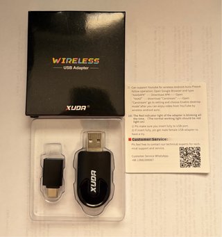 Adaptador Wireless CarPlay/Android Auto XUDA