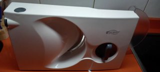 Cortafiambres plegable blanco. Marca SAN IGNACIO