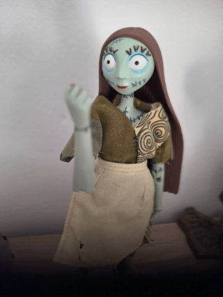 Lote Figuras Sally y Alcalde Pesadilla Antes Navid