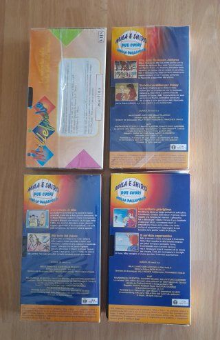 Cassette VHS vintage cinema d'autore,Cult e Anime