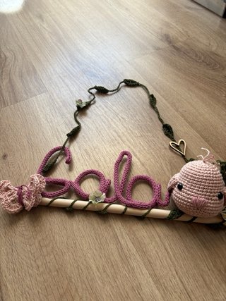 Columpio nombre Leo personalizado hecho a mano