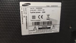 Televisor Samsung 22 Negro