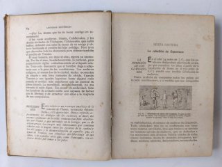 Libro Antiguo de LECTURAS HISTÓRICAS