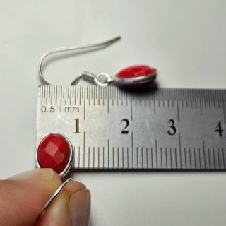 Pendientes Plata 925 coral