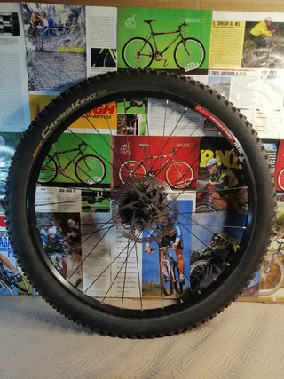Rueda completa Shimano Deore LLanta WTB Disco Avid