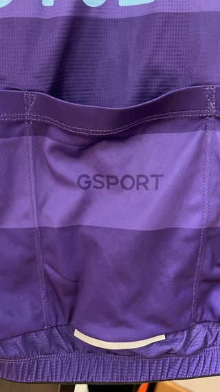 Maillot Ciclismo Gsport Talla XXS Morado