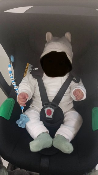 Carrito bebé 3 en 1 gris