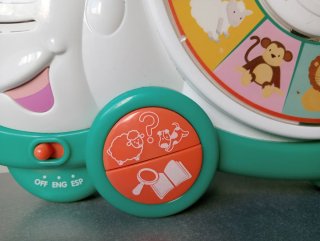 Aprende los animales: inglés .Veto van. Luz/sonido