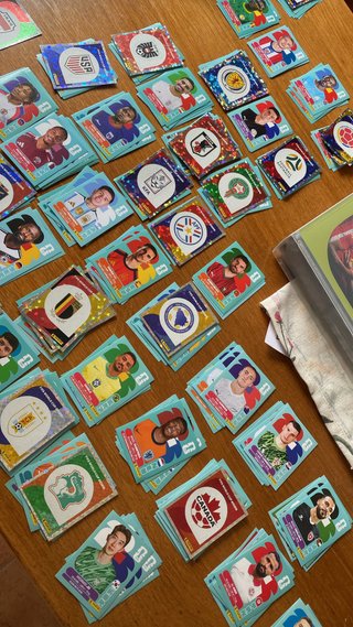 Lote Cromos FIFA World Cup Panini