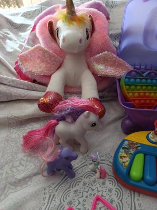 Lote Juguetes Niñas Unicornio Caja Musical