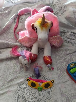 Lote Juguetes Niñas Unicornio Caja Musical