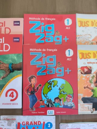 Libros escolares, usados