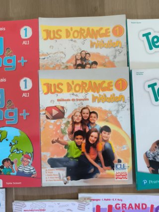Libros escolares, usados