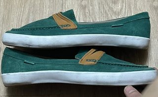 Mocasines Pointer ante verde t41