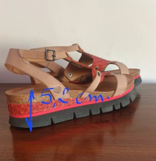 Sandalias de piel, TakeMe. Talla 40