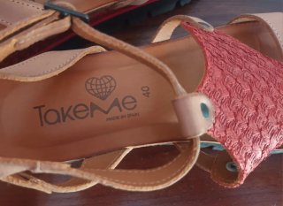 Sandalias de piel, TakeMe. Talla 40