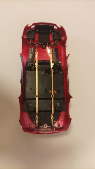 Envío carrocería Ferrari 550 Maranello scalextric