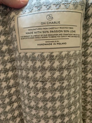 Cama para mascotas gris pata de gallo