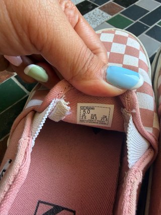 Vans Checkerboard Slip-On Rosa EUR 34.5