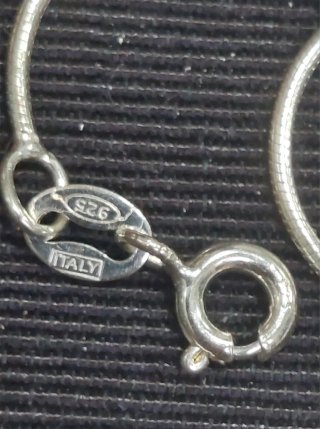 Cadena de 60cm de Plata de Ley