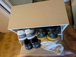 Zapatero Blanco 16 Pares