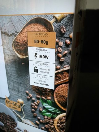 Molinillo de Café THULOS TH-MC50GR