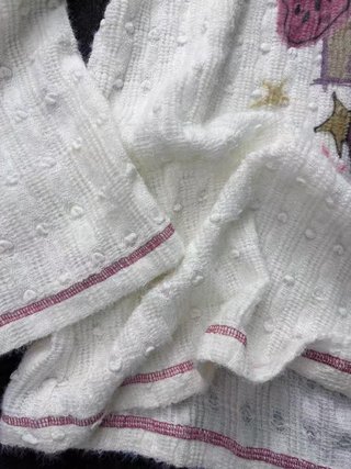 Sudadera ligera estampado frutas