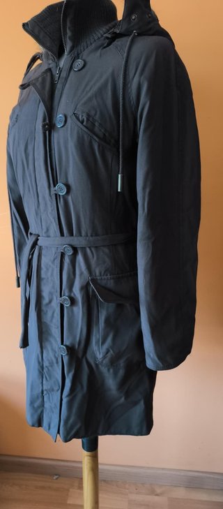 Parka MNG Marrón Chocolate Talla S